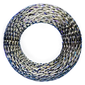3d Circle In Wire Mesh PNG 06272024 PNG
