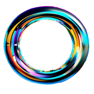3d Circle With Chromatic Aberration PNG 28 PNG