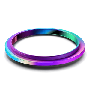 3d Circle With Holographic Effect PNG 58 PNG