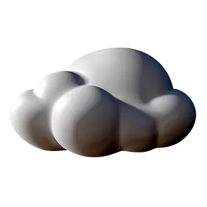 3d Cloud Emoji Png Tmm PNG image