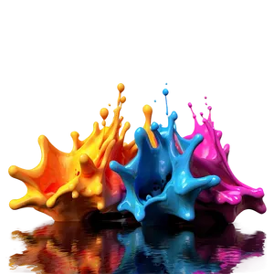 3d Color Splash PNG 76 PNG