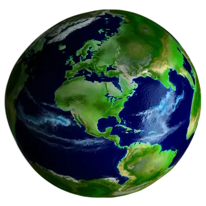 3d Earth For Digital Content Png 06292024 PNG image