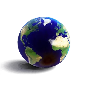 3d Earth For Environmental Projects Png Oto PNG image