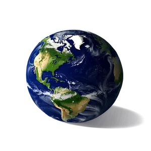 3d Earth Illustration Png 06292024 PNG image