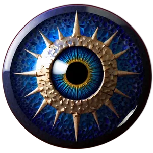 3d Evil Eye PNG Obl56