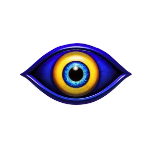 3d Evil Eye PNG Oug