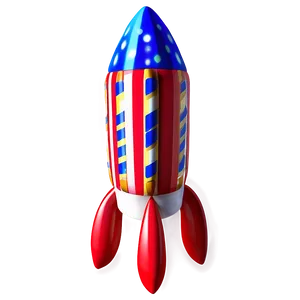 3d Firework Rocket PNG Hhs86 PNG