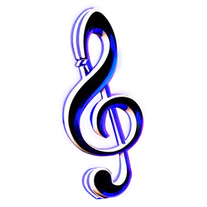 3d G Clef Png Fmp PNG image