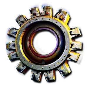3d Gears PNG Xht26