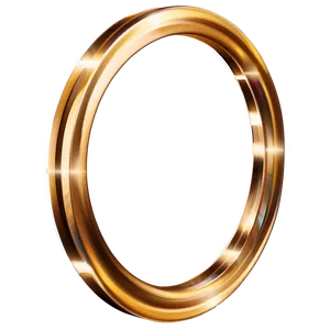 3d Gold Circle Frame Png Axs PNG image