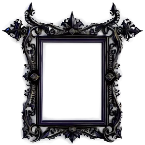 3d Gothic Frame PNG 06262024 PNG