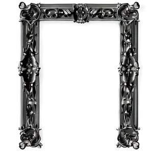 3d Gothic Frame PNG 88 PNG