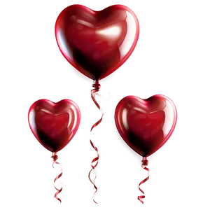 3d Heart Balloon PNG 06212024 PNG