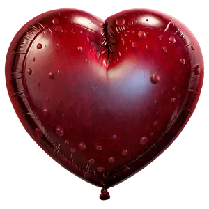 3d Heart Balloon PNG Rrd23 PNG