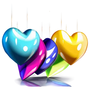 3d Heart Clipart Png 63 PNG image