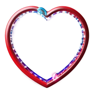 3d Heart Frame PNG Rqq PNG