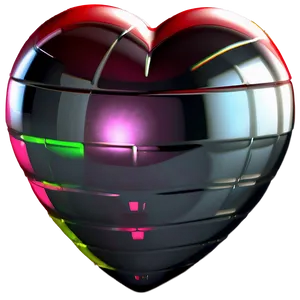 3d Heart Icon PNG 9