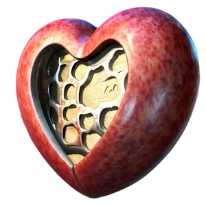 3d Heart Model PNG C