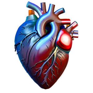 3d Heart Model PNG D