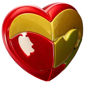 3d Heart Puzzle PNG Vis16 PNG