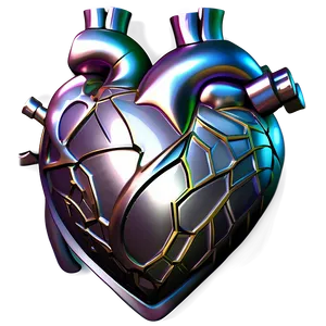 3d Heart Tattoo Design Png Iaq PNG image