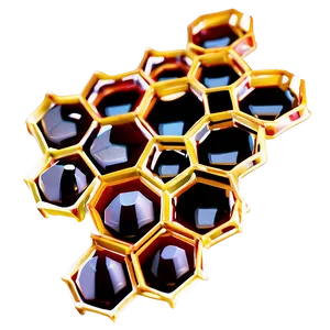 3d Honeycomb Model PNG Ghg