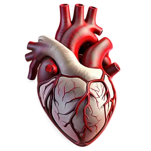 3d Human Heart PNG Dwi12 PNG