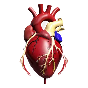 3d Human Heart PNG Ebr62 PNG