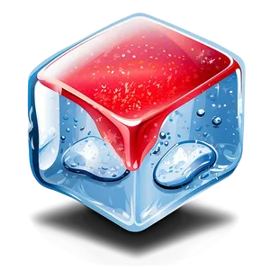 3d Ice Cube Clipart PNG 05232024