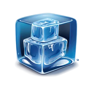 3d Ice Cube Clipart Png 40 PNG image