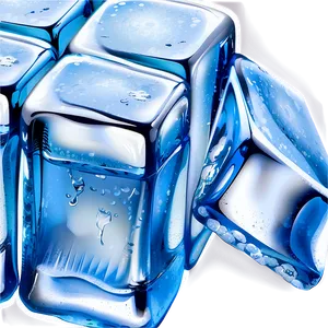 3d Ice Cube Clipart PNG 95