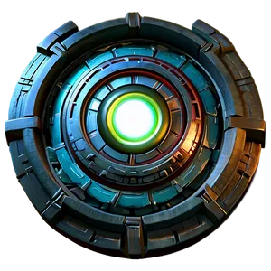 3d Iron Man Arc Reactor PNG 06292024