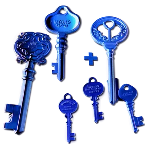 3d Keys PNG 45