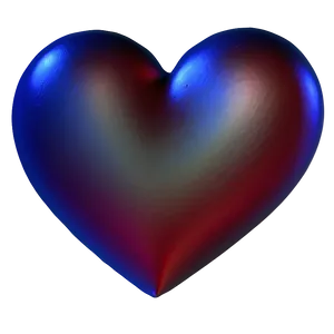 3d Love Heart PNG 13