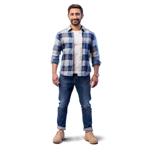 3d Man In Casual Clothes Png 10 PNG image