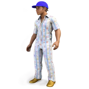 3d Man Standing Png 06272024 PNG image