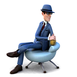 3d Man Thinking Png Ayk PNG image