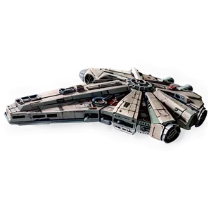 3d Millennium Falcon Png 45 PNG image