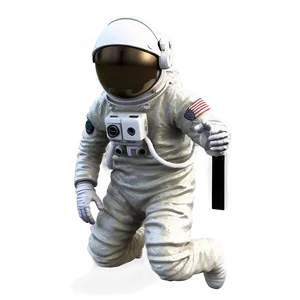 3d Model Astronaut Png Qod PNG image