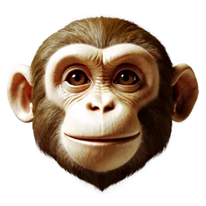 3d Monkey Face Model PNG Eqh PNG
