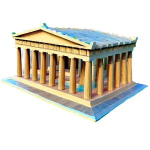 3d Parthenon Model PNG 06252024