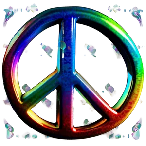 3d Peace Sign Png 05252024 PNG image