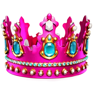 3d Princess Crown Model Png 05252024 PNG image