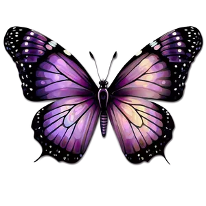3d Purple Butterfly Png Psj PNG image