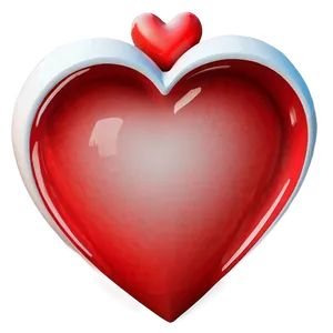 3d Red Heart Emoji Png Rkm87 PNG image