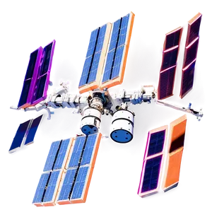 3d Render Of Iss In Space Png Cfy83 PNG image