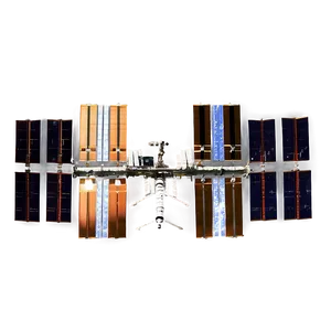 3d Render Of Iss In Space Png Nod PNG image