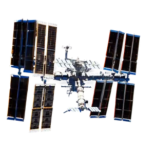 3d Render Of Iss In Space Png Rlj76 PNG image