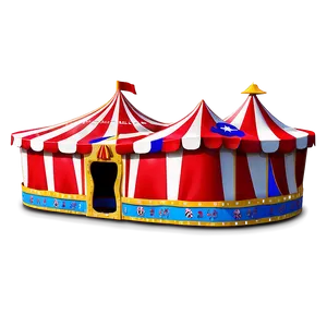 3d Rendered Circus Tent PNG 06132024 PNG