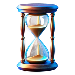 3d Rendered Hourglass PNG 5